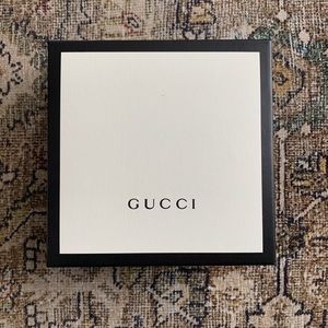 Gucci box and dust bag